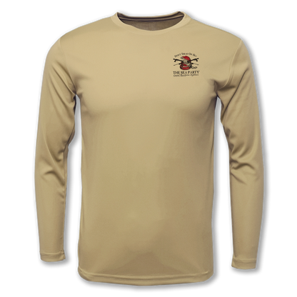 Diver Eel Logo LS Performance Crew