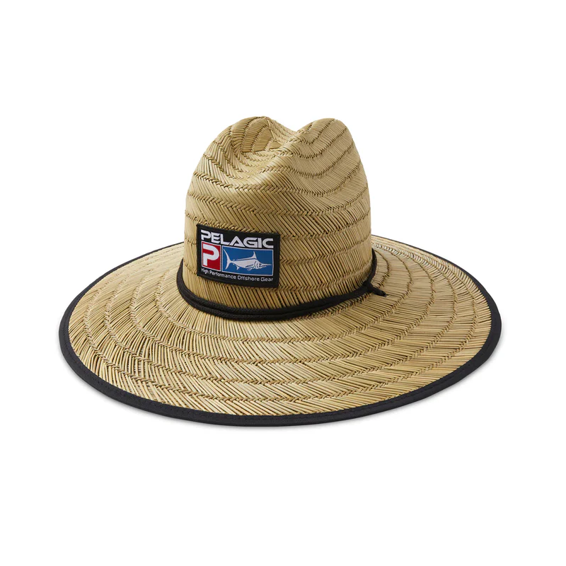 Chapeau de paille Pelagic Baja Straw Hat Deluxe