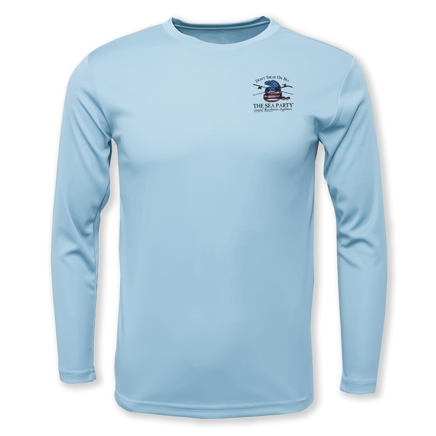 American Eel Logo LS Performance Crew