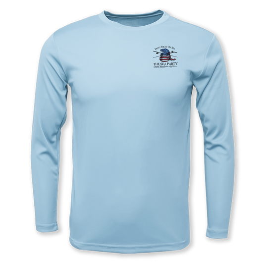 American Eel Logo LS Performance Crew
